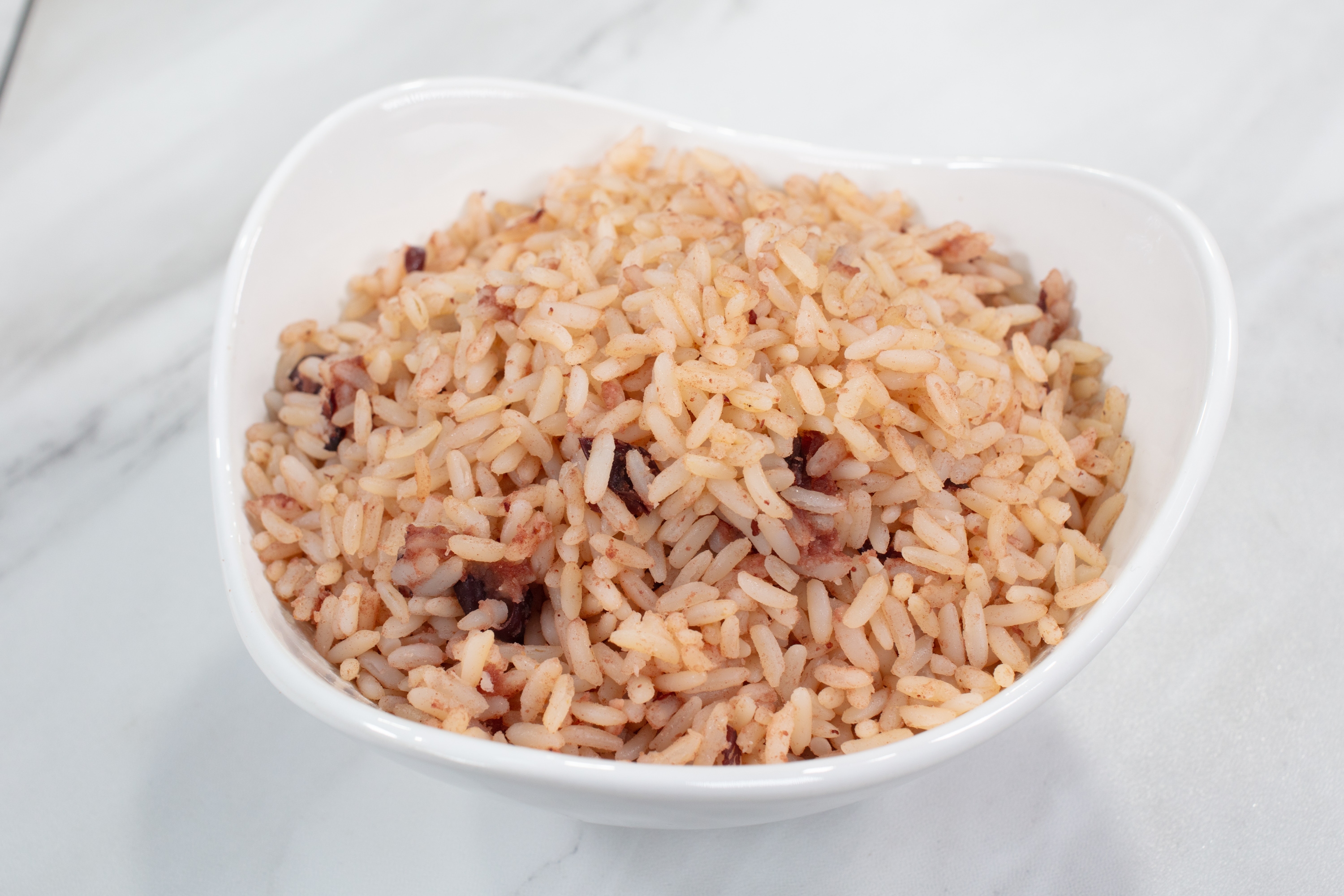 Rice and peas side dish